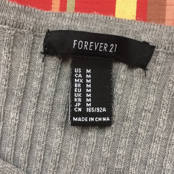 Forever 21 Long Sleeve Crop Top - Picture 9 of 10